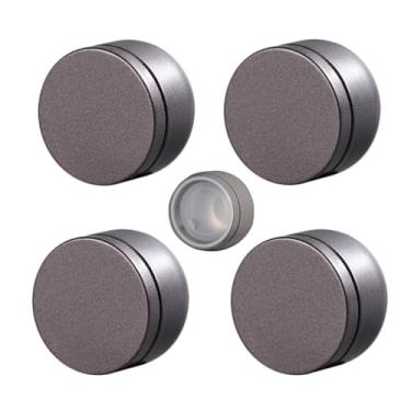 Imagem de esmen 4 recipientes de armazenamento de chá de folha de flandres recipientes pequenos latas de chá portátil com tampa lata de lata vazia acessório doméstico