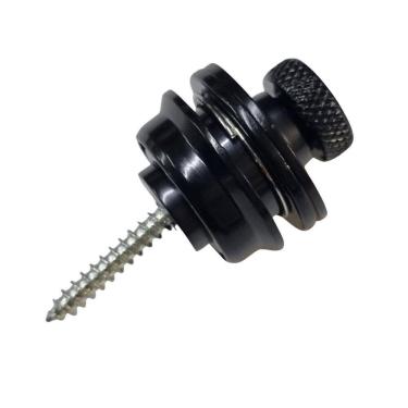 Imagem de Strap Lock Pro Metal Preto Guitarra Baixo