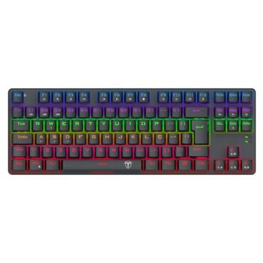 Imagem de Teclado Mecânico Gamer T-Dagger Bora Iluminação Rainbow T-TGK313-BR