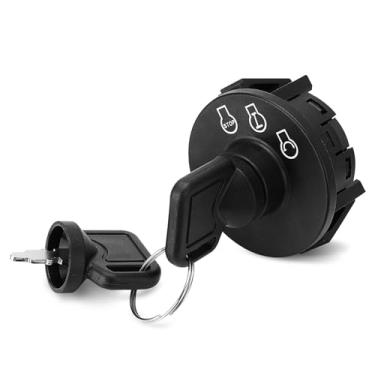 Imagem de AUTOBABA Interruptor De Ignição Com 2 Chaves Compatível Exmark Lazer Z Quest Next Toro Most Master Timecutter Série Ss E Zs Titan Zero-Turn Cortadores Grama Substituir # 117-2221 137-4100 116-0229 4