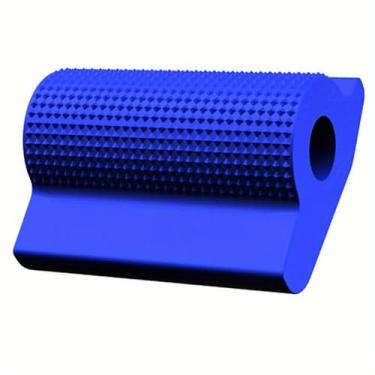 Imagem de 2 peças de capa de borracha para pedal de alavanca de mudança de marcha de motocicleta, protetor de sapato, gel de dedo do pé (azul)
