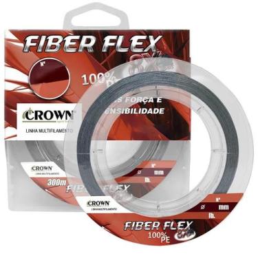 Imagem de Linha Multifilamento Crown Fiber Flex 8x (100m)