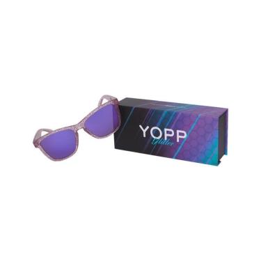 Imagem de Óculos de Sol Yopp Esportivo Polarizado Uv400 Glitter Roxo-Unissex
