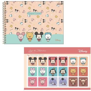 Imagem de Caderno espiral 275x200mm cd cart 80fls disney yululun 7708325 - JANDA