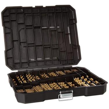 Imagem de Conjunto de brocas HURRICANE Titanium Twist 230 peças HSS 135