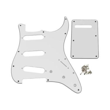 Imagem de Conjunto De Pickguard SSS Para Guitarra Elétrica Com 11 Furos, Placa T