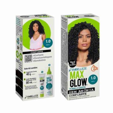 Imagem de Embelleze tonalizante max glow 1.0 preto
