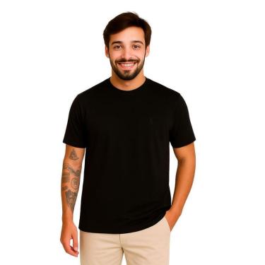 Imagem de Camiseta Masculina Algodão Básica Lisa Medson-Masculino