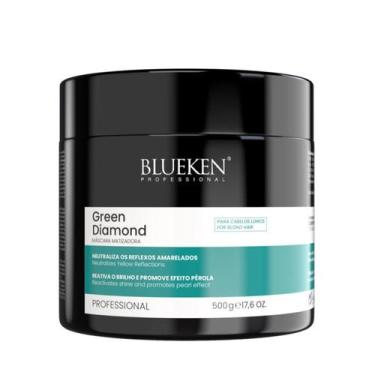 Imagem de Máscara Matizadora Green Diamond Blueken 500g