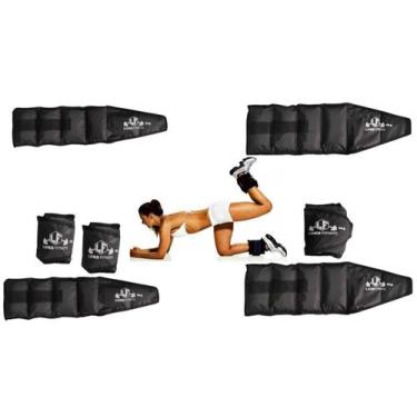 Imagem de Kit Exercício Funcional Com 02 Pares de Caneleira Tornozeleira Academi
