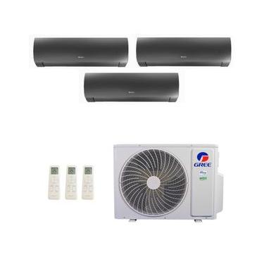 Imagem de Ar-Condicionado Multi Split Inverter Gree 24.000 (3x Evap HW 12.000) Quente/Frio 220V