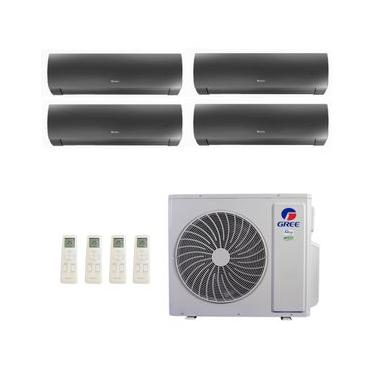 Imagem de Ar-Condicionado Multi Split Inverter Gree 42.000 (2x Evap HW 12.000 + 2x Evap HW 18.000) Quente/Frio 220V