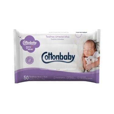Imagem de Toalha umedecida cottonbaby premium com 50 hora ninar - Cotton Baby