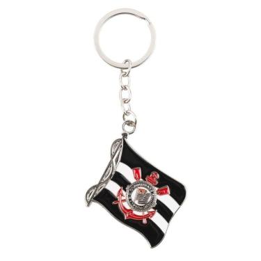 Imagem de Chaveiro Bandeira Time 5cm - Corinthians-Unissex