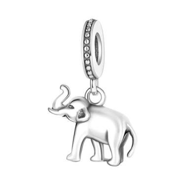 Imagem de Pulseira Feminina De Prata Esterlina 925 Com Pingentes De Cachorro, Co