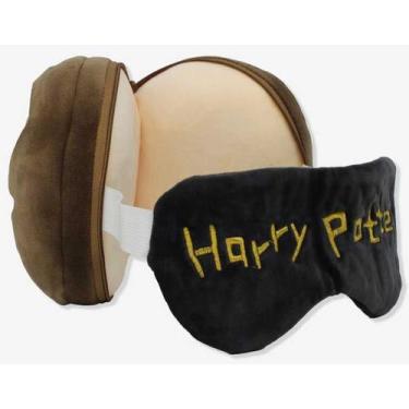 Imagem de Máscara De Dormir C/ Almofada 2 em 1 Harry Potter Licenciada Cor:Preta