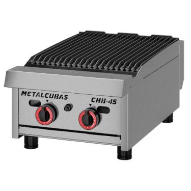 Imagem de Char Broiler a Gás Metalcubas 45cm 2 Queimadores CHB 45 G2