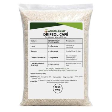 Imagem de Adubo Fertilizante Dripsol Café 500g NPK 20-02-20 SQM - DRIPSOL VITAS 