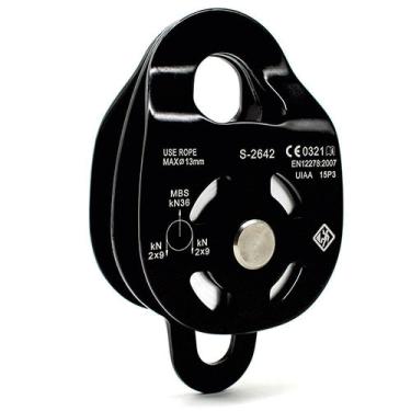 Imagem de Polia Dupla Oscilante Usclimb 36kn Rolamentada Ce Uiaa