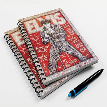 Imagem de Caderno Universitário 96 Fls Rock Elvis
