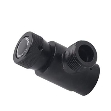 Imagem de Adaptador de Recarga de Cilindro CO2 de Válvula de Refrigerante Integrado ASA CGA320 Conector Preto para Barra de Cozinha Doméstica