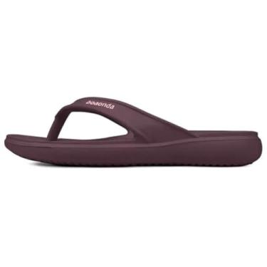 Imagem de CHINELO FEMININO BOAONDA MOBI 2225 ORTOPÉDICO SUPER LEVE Cor:Roxo;Tamanho:38