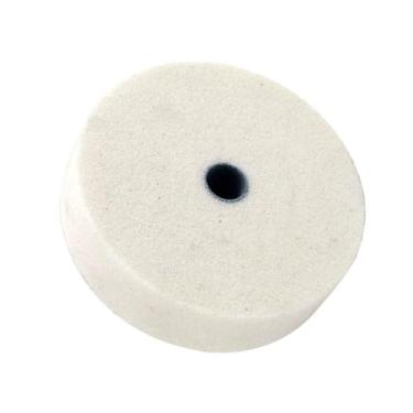 Imagem de Milageto Ferramenta de polimento de rebolo, roda de polimento premium resistente ao desgaste, roda de moedor de broca elétrica para limpeza de pedra de granito, BRANCO