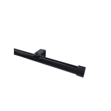 Imagem de Kit Varão Trilho Suisso Deslizante Wave 28mm 4,0m Alumínio - KAZA104 D