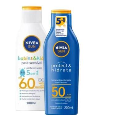 Imagem de Protetor Solar Protect&Hidrata Fps50 e Sun Kids Sensitive Fps60 - Nive