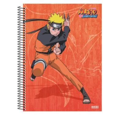 Imagem de Caderno De 10 Materias Naruto 240fls Cd - Sao Domingos