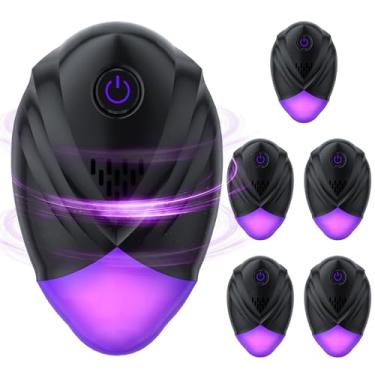 Imagem de Repelente ultrassônico atualizado 2024, 6 pacotes, repelente ultrassônico interno para baratas, roedores, ratos, insetos, formigas, mosquitos, ratos, aranha, plugue eletrônico de controle de pragas