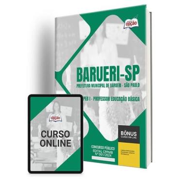 Imagem de Apostila Prefeitura de Barueri - SP 2024 - PEB I - Professor Educação 