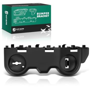 Imagem de YHTAUTO Suporte de para-choque dianteiro esquerdo do lado do motorista compatível com Nissan Kicks 2018 2019 2020 2021 2022 2023 Utilitário esportivo, suporte de para-choque de plástico