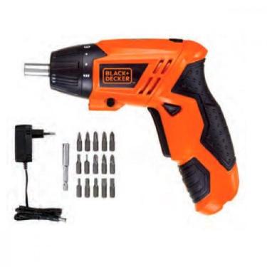 Imagem de Parafusadeira Black & Decker Bateria 4.8V Com Led Com 2 Posicoes 16Ac 