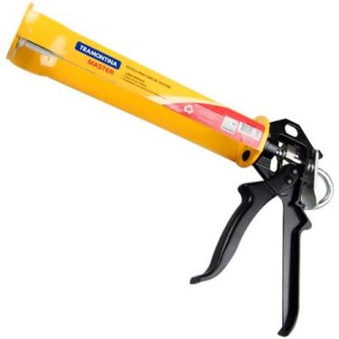 Imagem de Pistola Aplicador De Silicone 280ml Tramontina, Amarelo e Preto