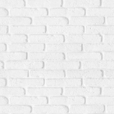 Imagem de Papel de Parede Autocolante Tijolinho Branco e Cinza Claro 3,00m - Ino