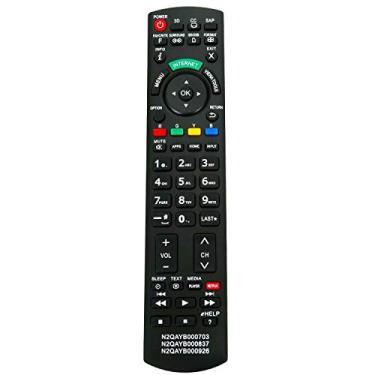 Imagem de Novo controle remoto N2QAYB000926 adequado para Panasonic Viera LED HDTV TC-40AS520U TC-39AS530U TC-50AS530U TC-40AS560C TC-39AS540C TC-50AS540C TC-55AS530U TC-60AS530U TC-42AS630U TC-50AS630U TC-60U TC-60U