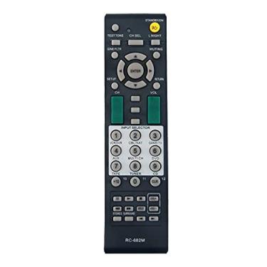 Imagem de Allimity Controle remoto substituído RC-682M adequado para modelos de receptor AV Onkyo TX-SR605TX-SA605 TX-SA8560 TX-SR605B