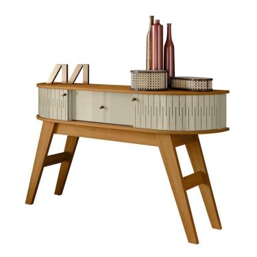 Imagem de Aparador Estoril 2 Portas E 1 Gaveta Cumaru Opala - Madetec Cumaru Opala