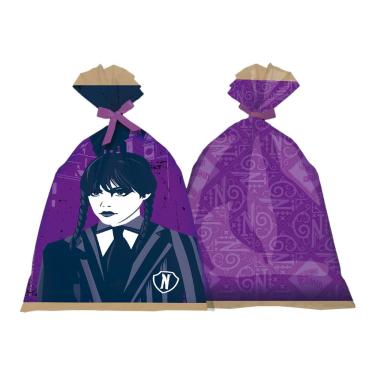 Imagem de Sacola Surpresa Wandinha - 8 Un - Festcolor - Extra Festas