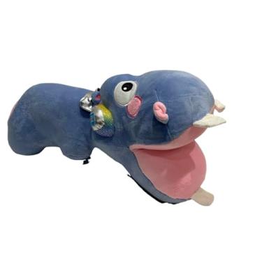 Imagem de HIPOPOTAMO DE PELUCIA COM HEADPHONE