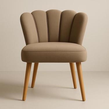 Imagem de Cadeira Poltrona Pétala Sala Estar Penteadeira e Salão - Platinum Deco