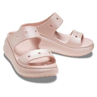 Imagem de Crocs Sandália unissex clássica, Simmer de argila rosa, 43