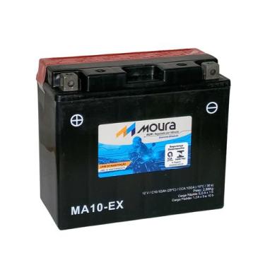Imagem de Bateria Moura Moto  MA10EX  10 Ah YT12B4 YT12BBS