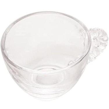 Imagem de Xicara Para Café De Cristal Coração 80ml Lyor