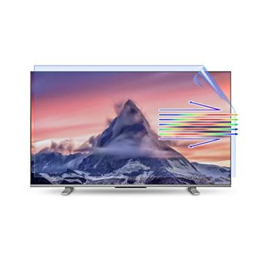 Imagem de BU TV Screen Protectors Película antirreflexo para TV de 43 polegadas com filtro de luz azul, redutor de brilho para TV, protetor antirreflexo interno e externo para tela de TV 43