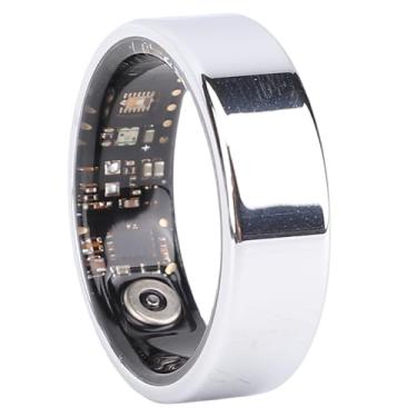 Imagem de Zopsc Smart Ring Health Tracker, Bluetooth 5.0 Rastreador de Saúde Ring para Monitorar a Atividade Pedômetro de Fitômetro Dados do Sono, Tire Foto, Aplicativo, IP68, para Corrida (#9)