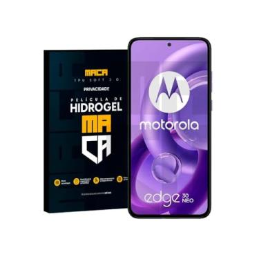 Imagem de Película de Hidrogel Moto Edge 30 Neo Privacidade Frontal