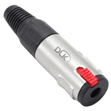 Imagem de Conector Jack P10 Estéreo Fêmea Datalink - PCT / 10