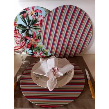 Imagem de Jogo Sousplat -  Bella Rosa